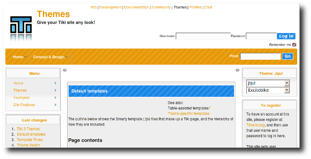 Jqui theme style based on jquery user interface